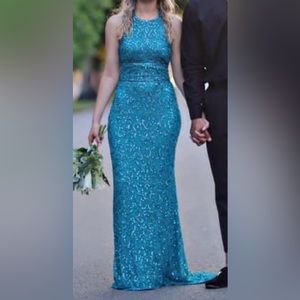 Sherri Hill full sequence prom dress. Only worn once